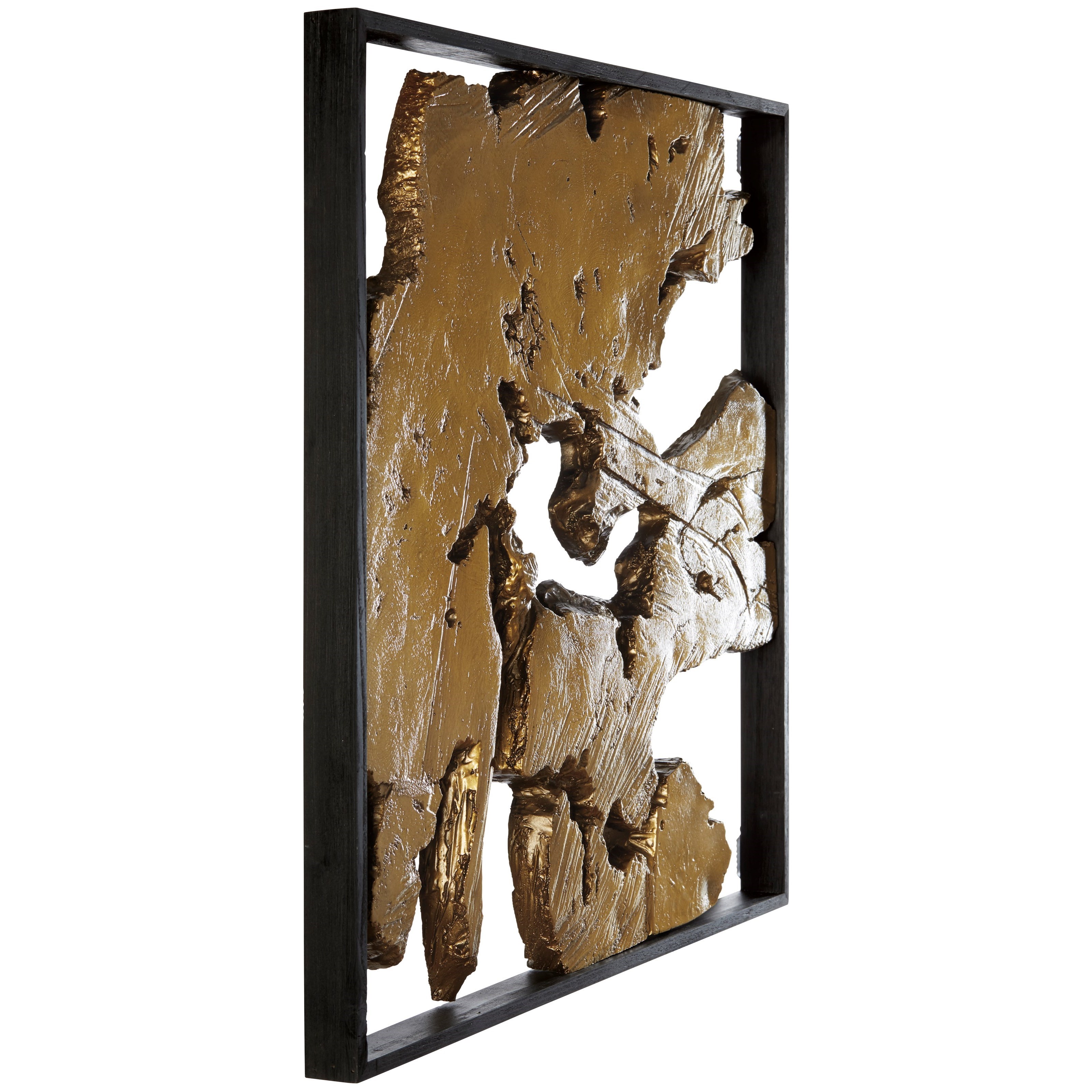 Signature Design by Ashley Wall Art ASHHA8010126 Fabiana Black/Gold